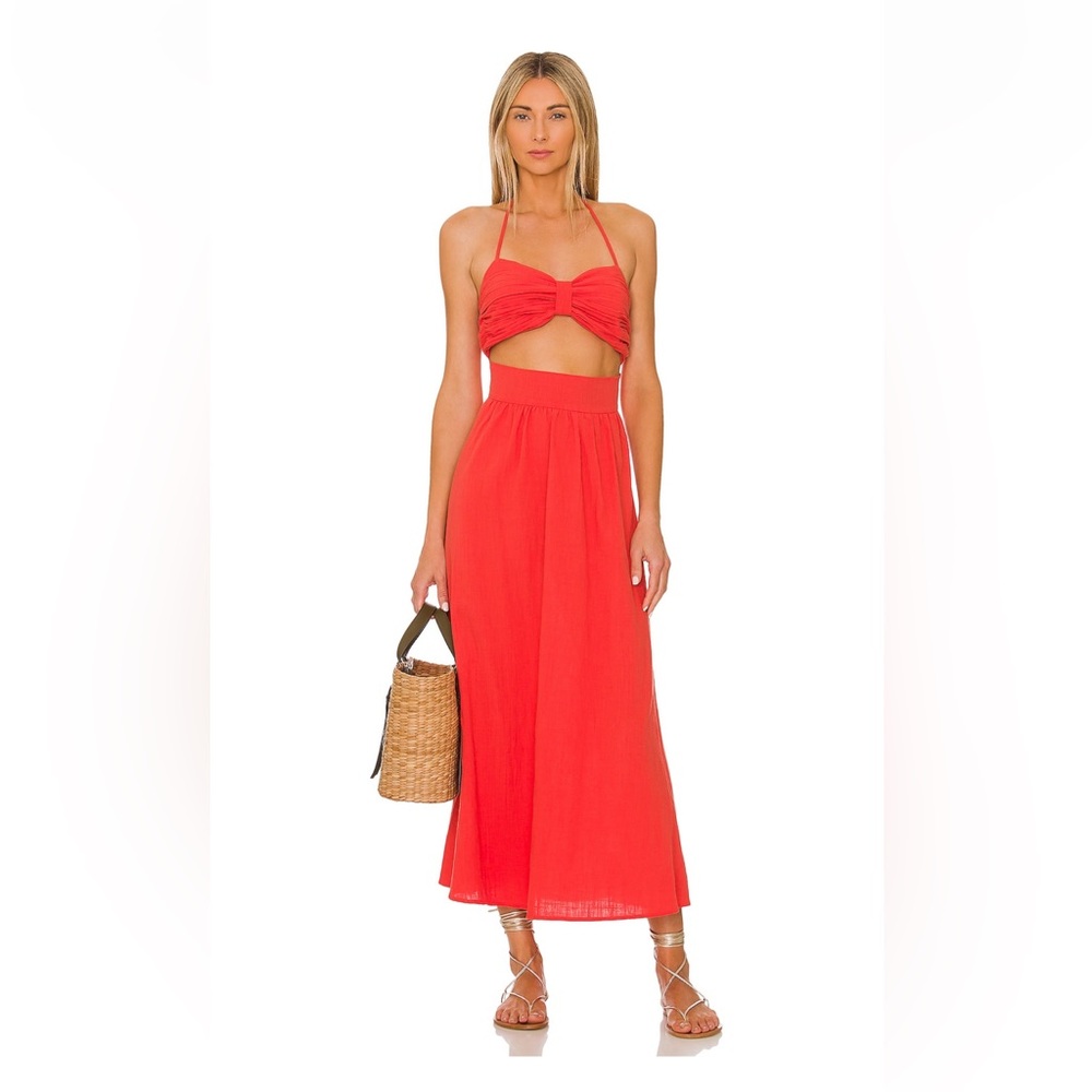 Revolve Boat Linen Dress